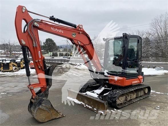Kubota KX057-5 Pásové rýpadlá