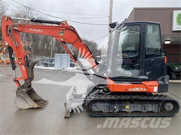 Kubota KX057-5 Pásové rýpadlá