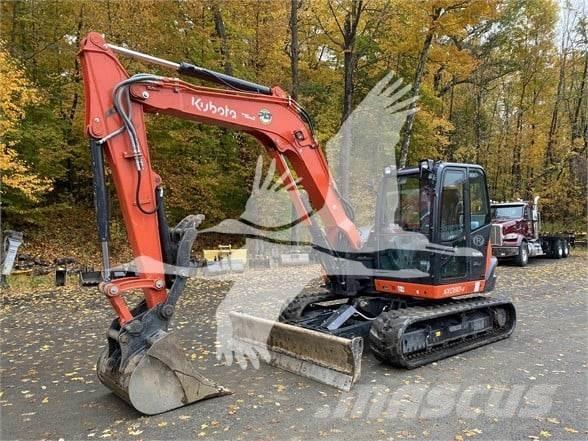 Kubota KX080-4 Pásové rýpadlá