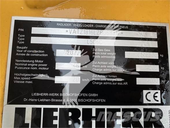 Liebherr L506C Kolesové nakladače