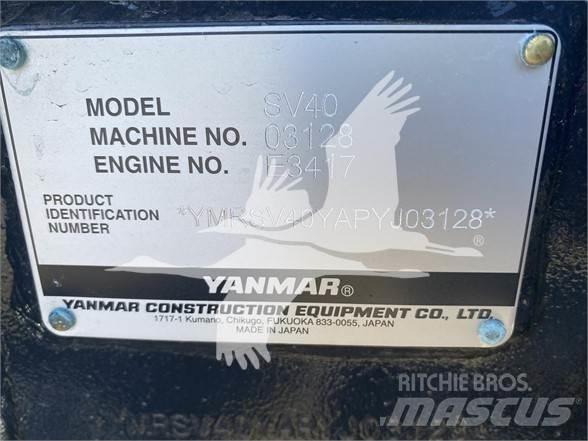 Yanmar SV40 Mini rýpadlá < 7t