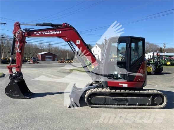 Yanmar VIO80-7 Pásové rýpadlá