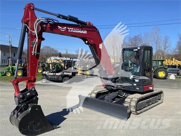 Yanmar VIO80-7 Pásové rýpadlá