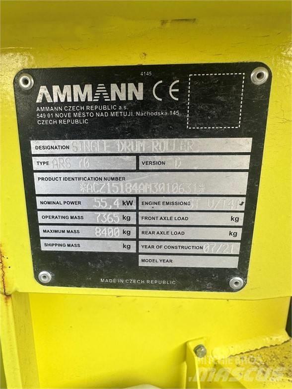 Ammann ARS70 Ťahačové valce