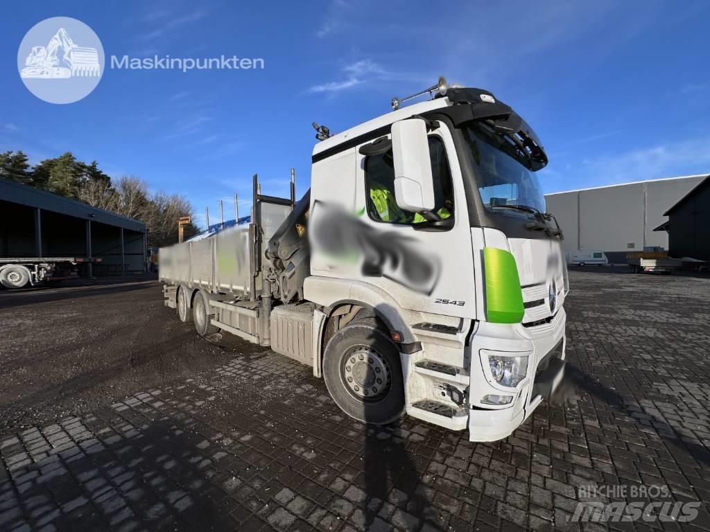 Mercedes-Benz 2543 Autožeriavy, hydraulické ruky