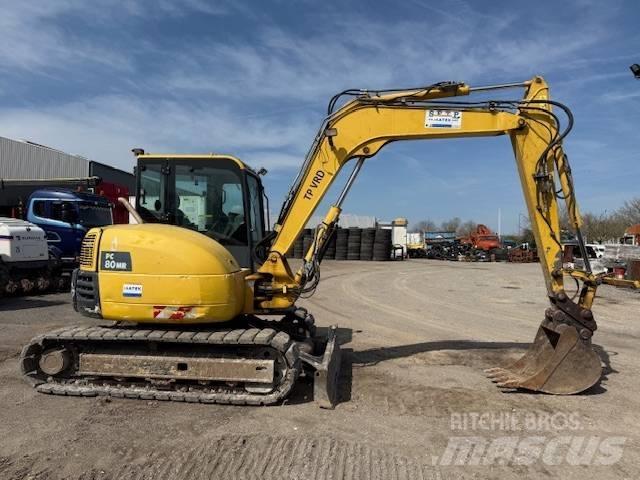 Komatsu PC 80 Midi rýpadlá 7 t - 12 t