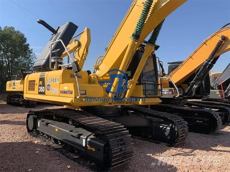 Komatsu 350-8 Pásové rýpadlá