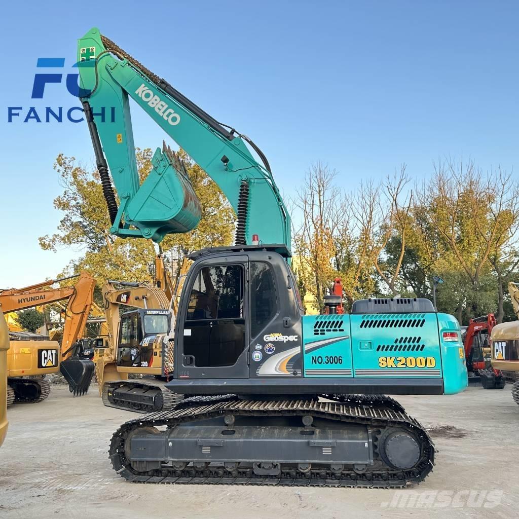 Kobelco SK 200D Pásové rýpadlá