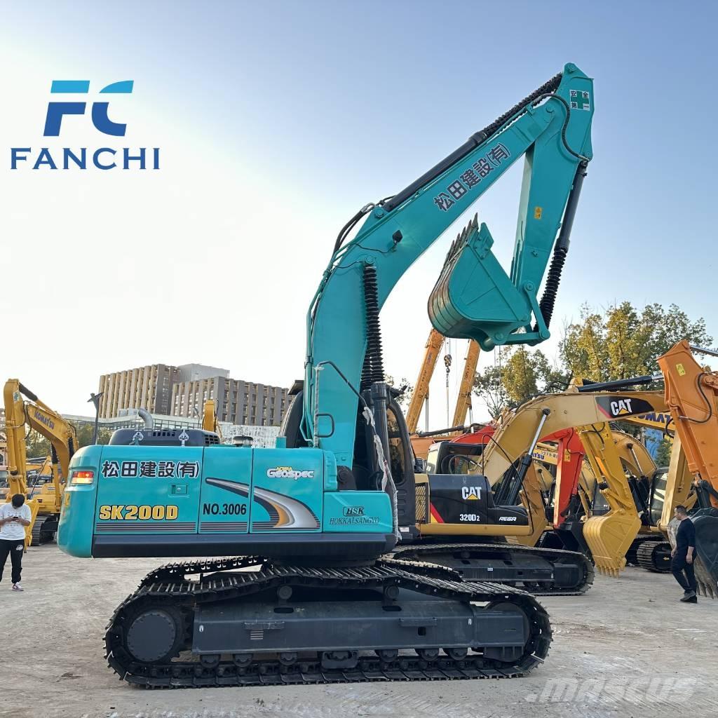 Kobelco SK 200D Pásové rýpadlá