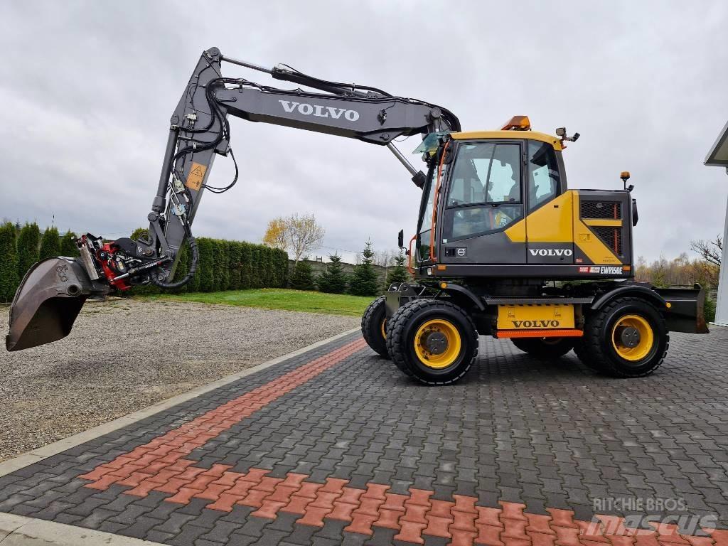 Volvo EWR 150 E Kolesové rýpadlá