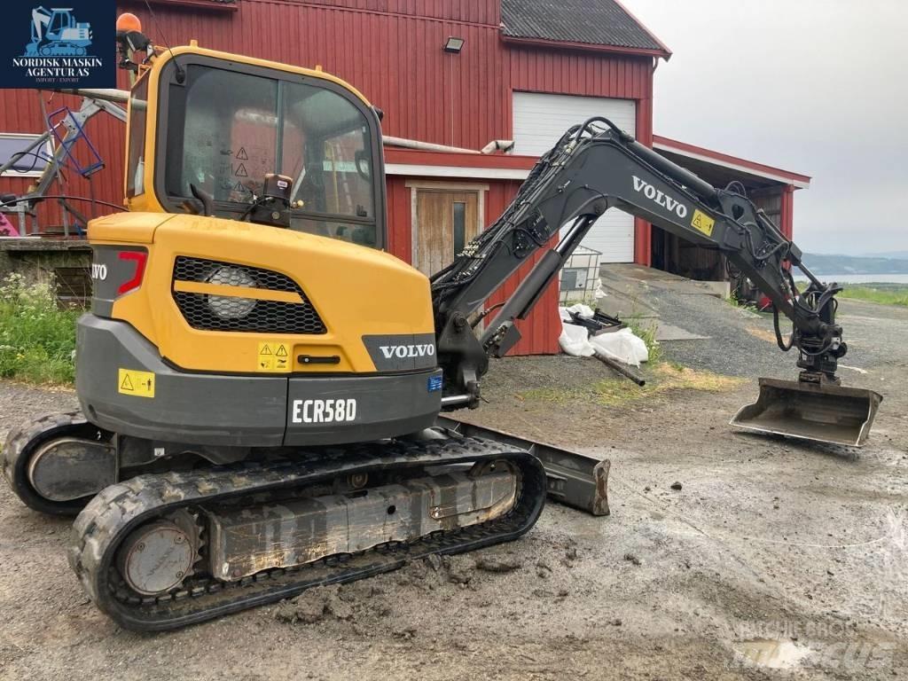 Volvo ECR 58 D Mini rýpadlá < 7t