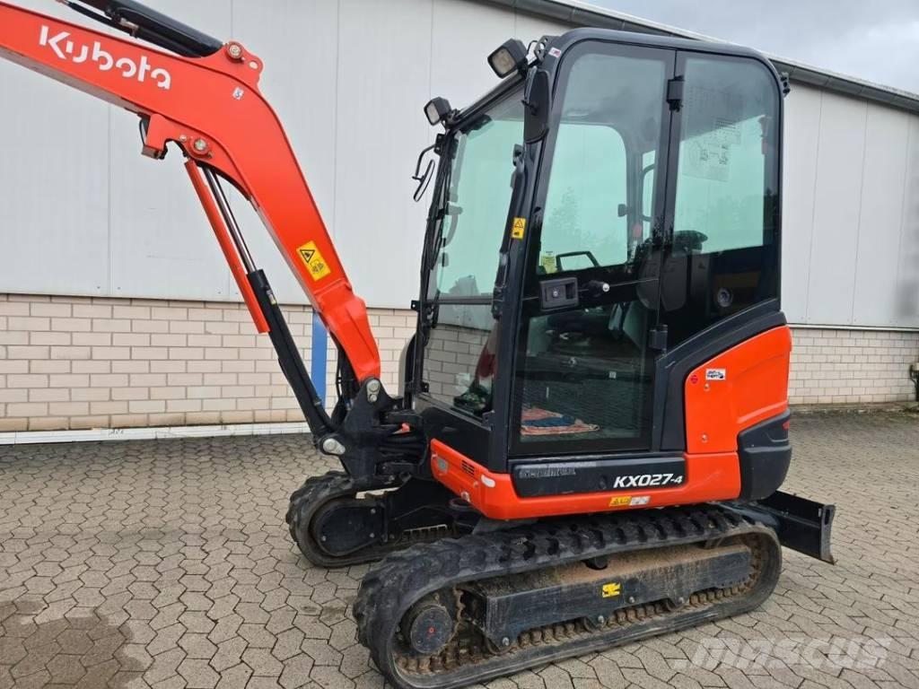 Kubota KX 027-4 Pásové rýpadlá