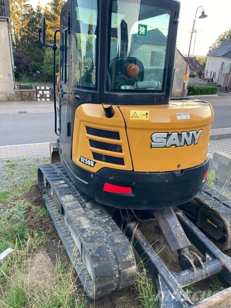 Sany SY 50 U Mini rýpadlá < 7t