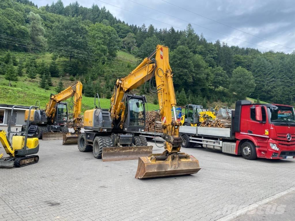 Hitachi ZX 140 W-3 Kolesové rýpadlá