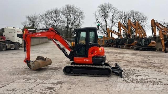 Kubota U 55-4 Mini rýpadlá < 7t
