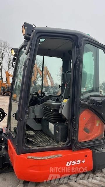 Kubota U 55-4 Mini rýpadlá < 7t