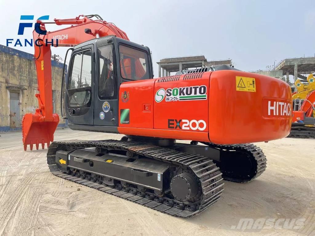 Hitachi EX 200 Pásové rýpadlá