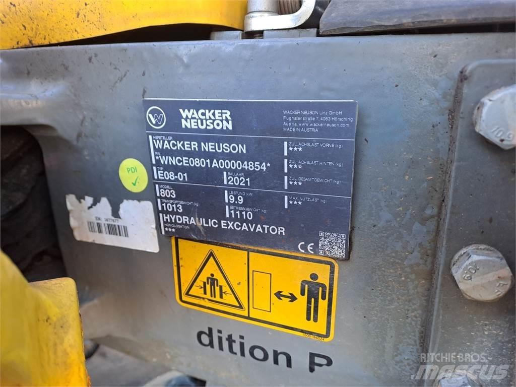 Wacker Neuson 803 Pásové rýpadlá