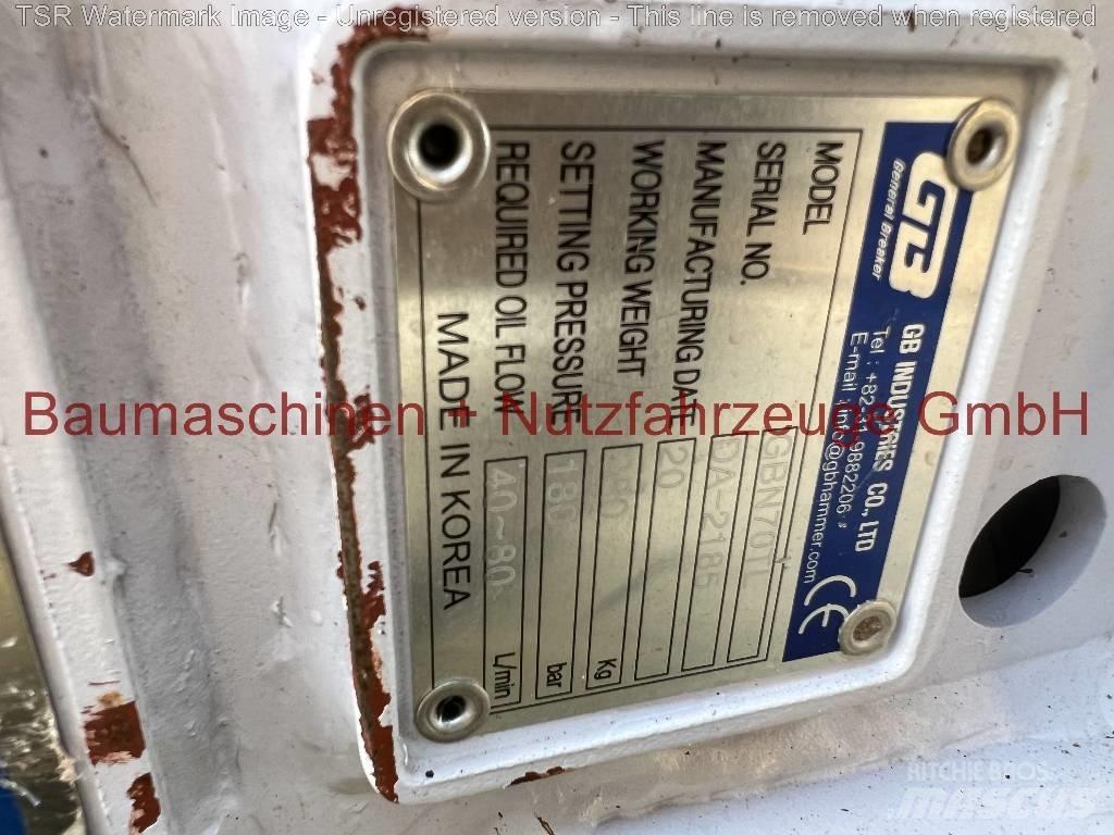 GB GBN 70 TL -Demo- Búracie kladivá / Zbíjačky