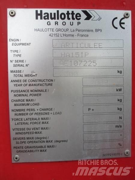 Haulotte HA 15 IP Kĺbové plošiny