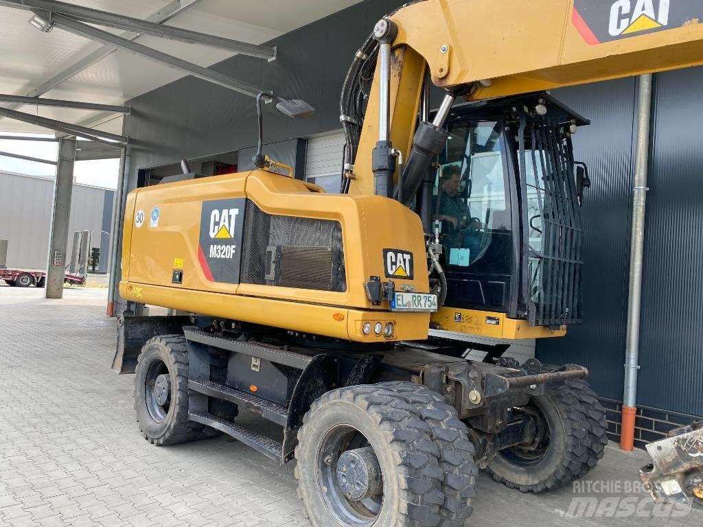 CAT M 320 F Kolesové rýpadlá