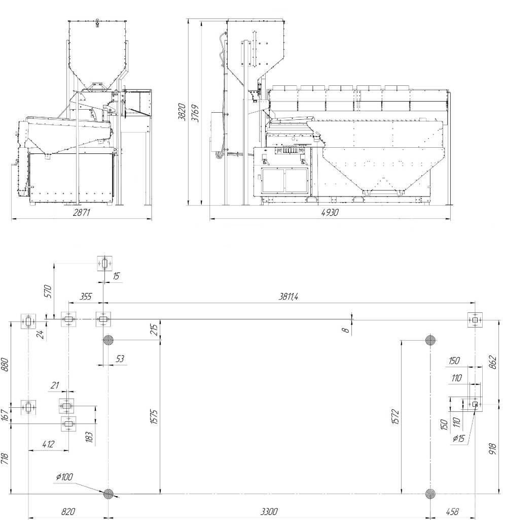  4 GRAIN MVS-10 Triediace zariadenie