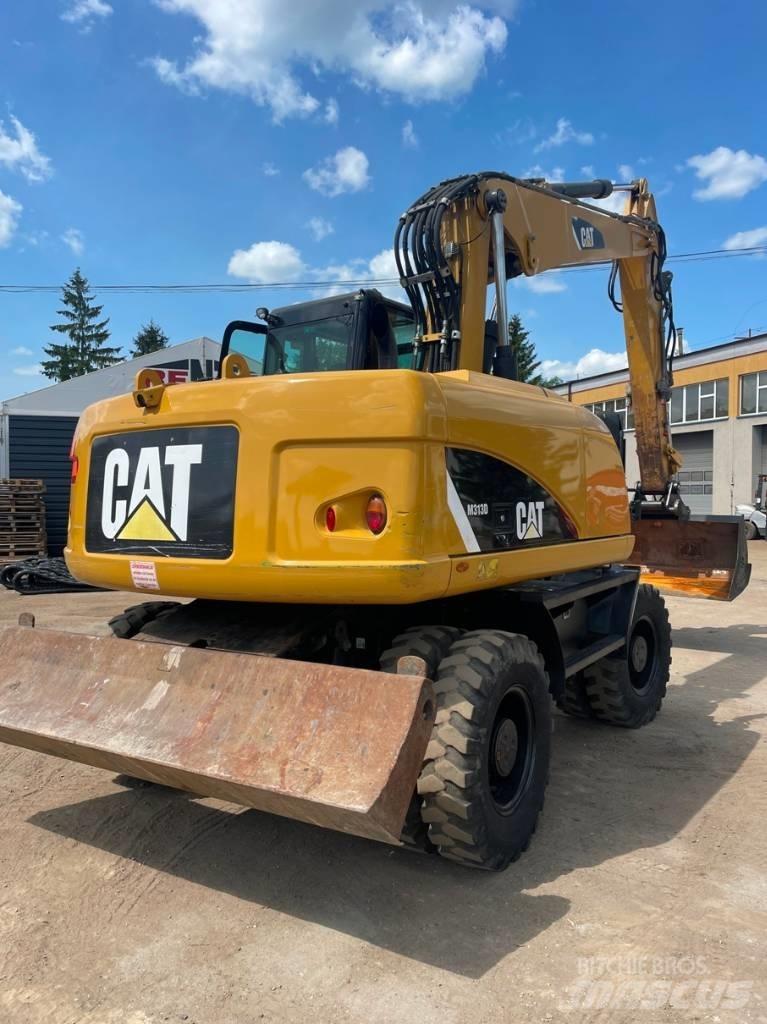 CAT M 313 D Kolesové rýpadlá