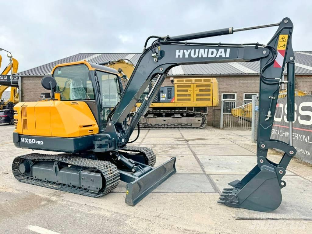 Hyundai HX 60 Pro Mini rýpadlá < 7t