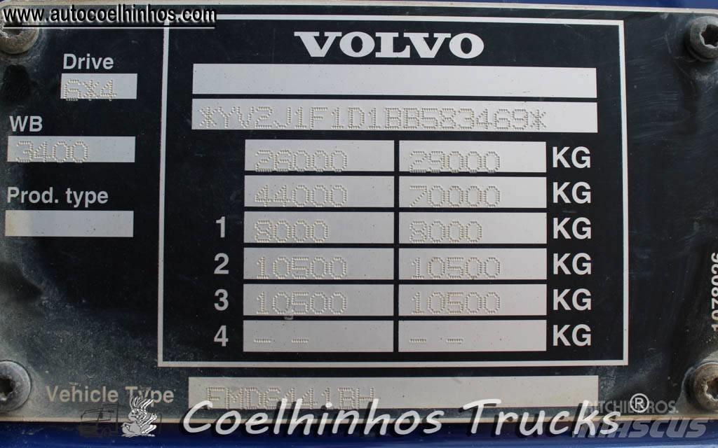 Volvo FMX 410  6x4 Sklápače