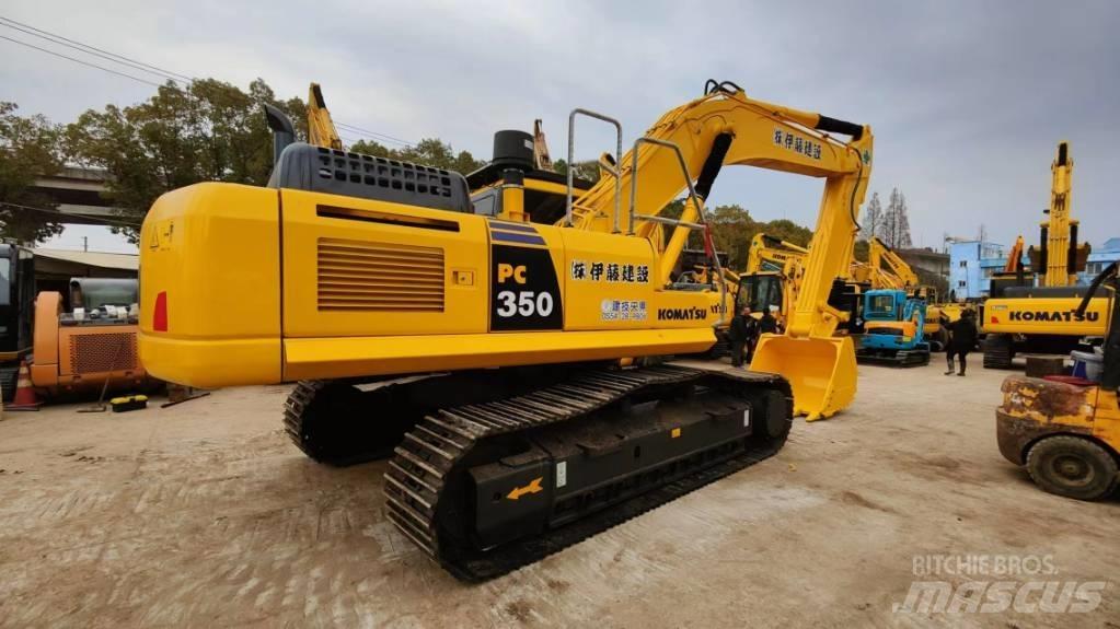 Komatsu PC 350 Pásové rýpadlá