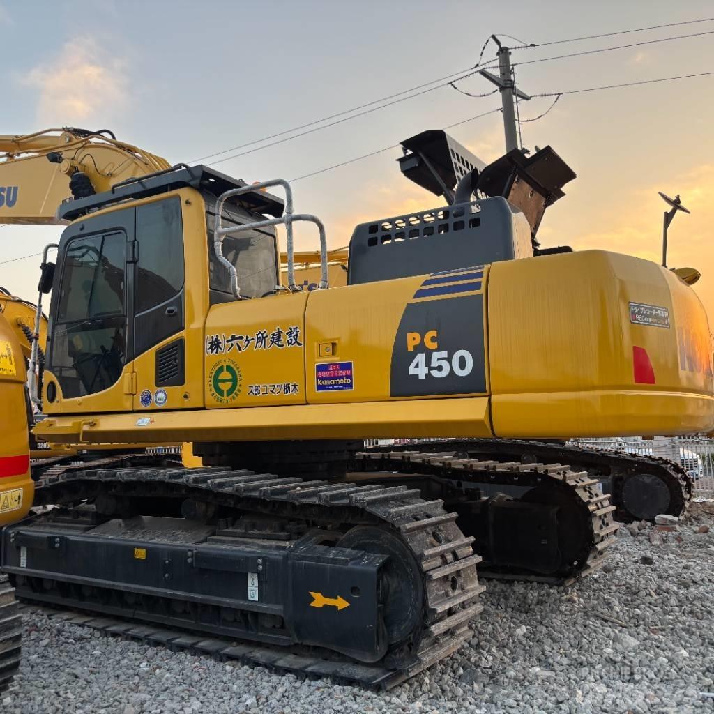 Komatsu PC 450 Pásové rýpadlá