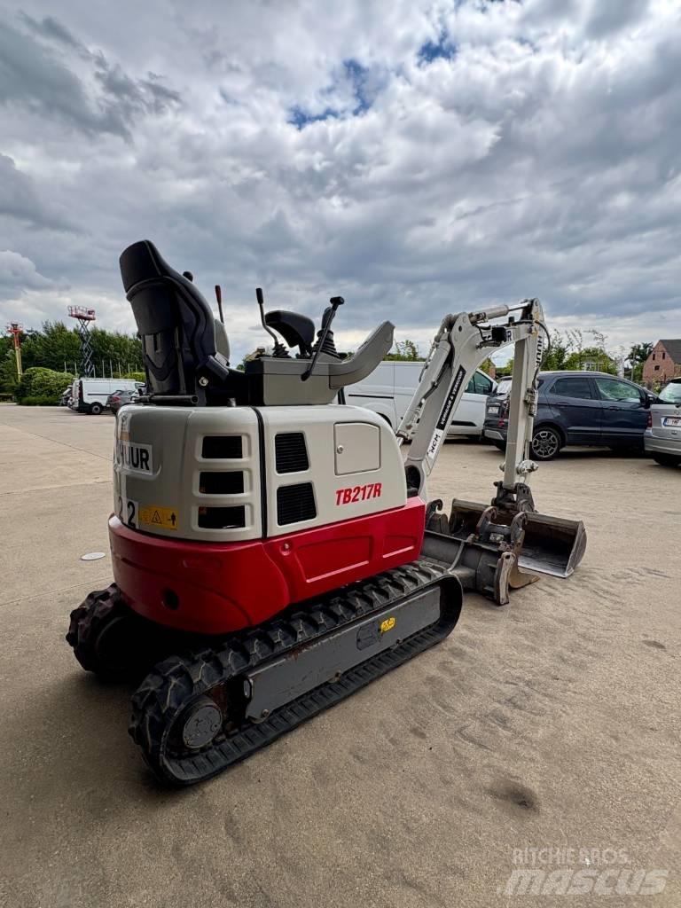 Takeuchi TB 217 R Mini rýpadlá < 7t