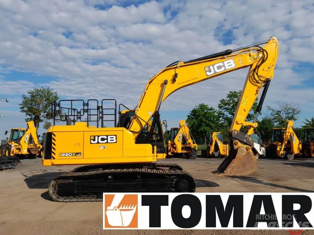 JCB 220 X Pásové rýpadlá