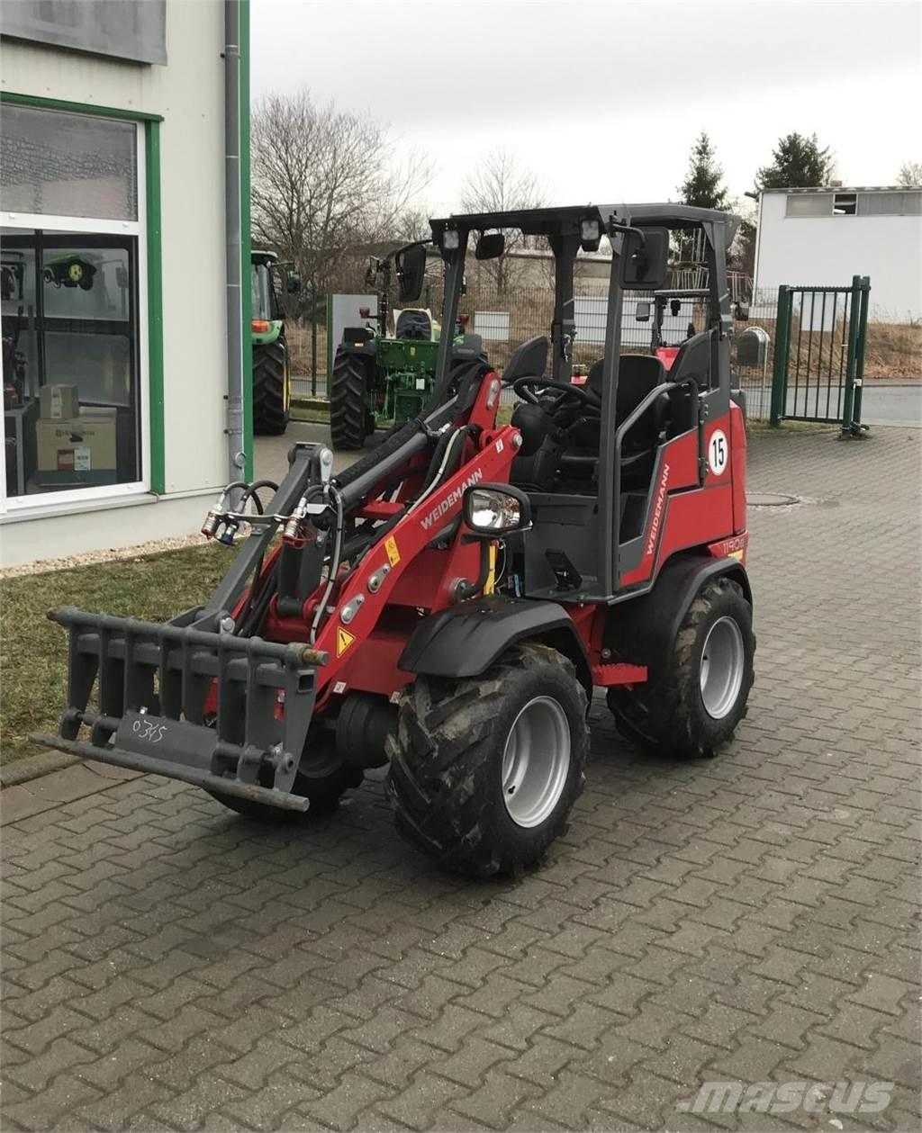 Weidemann 1190e Kolesové nakladače