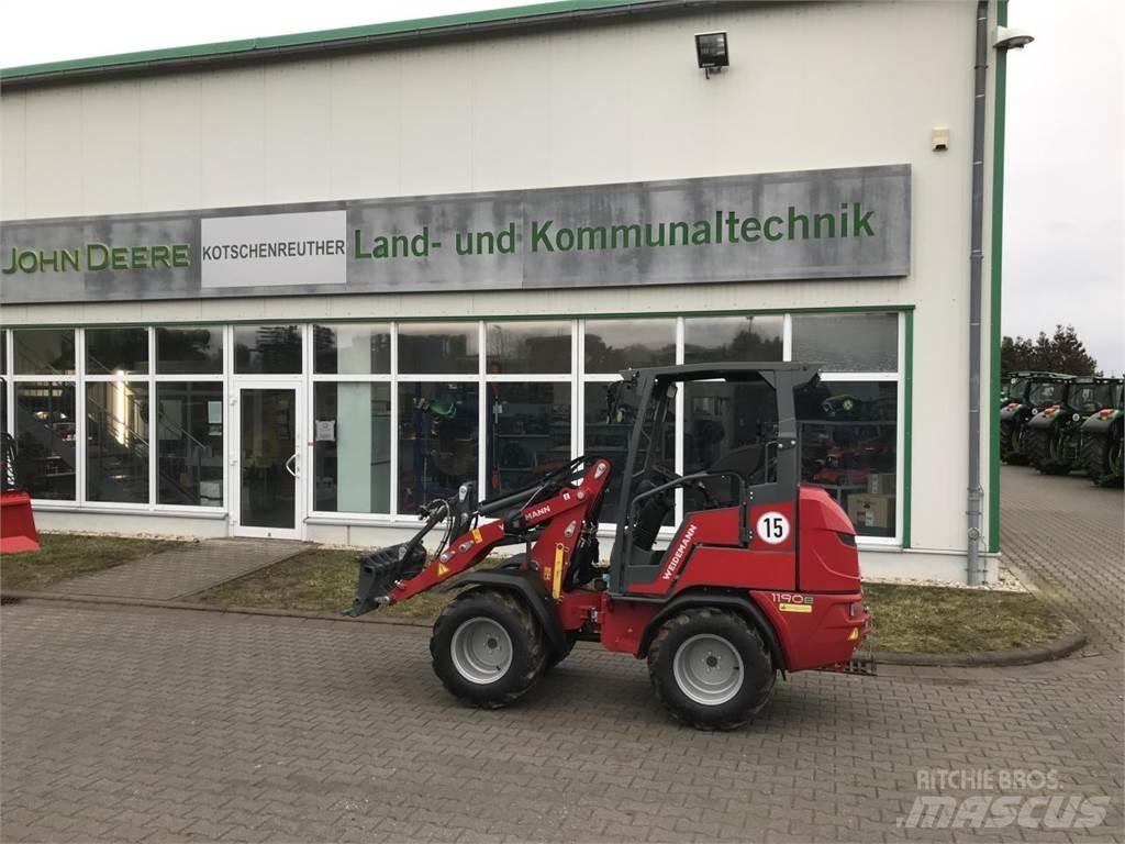 Weidemann 1190e Kolesové nakladače