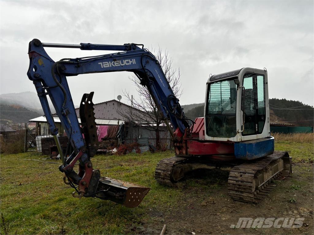 Takeuchi TB80FR Stavebníctvo - ostatné