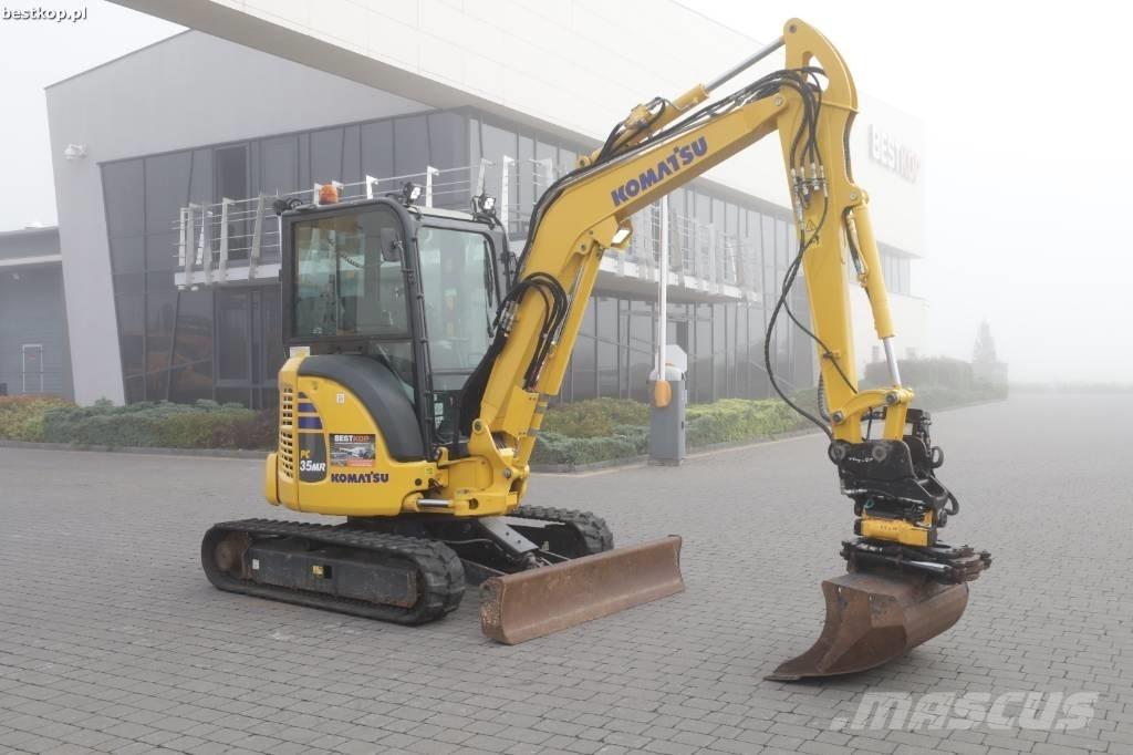 Komatsu PC 35 MR-5 Mini rýpadlá < 7t
