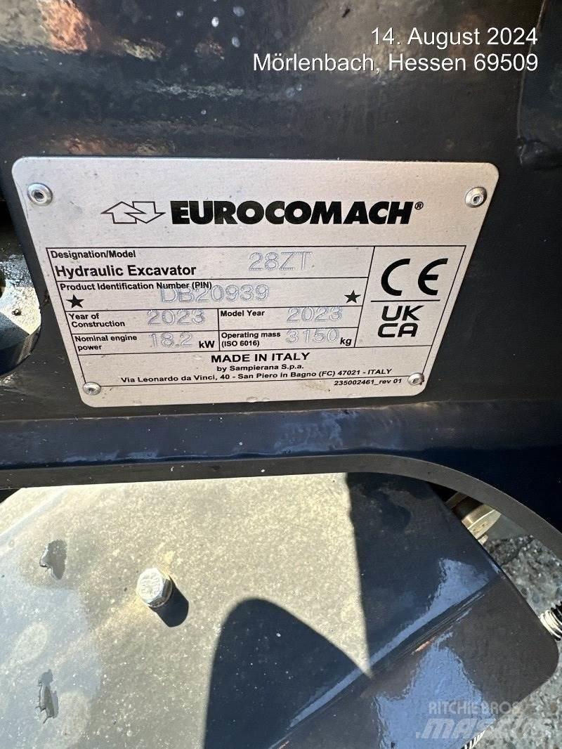 Eurocomach 28ZT Mini rýpadlá < 7t