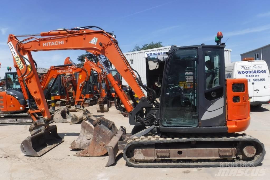 Hitachi ZX 85 US B-6 Midi rýpadlá 7 t - 12 t