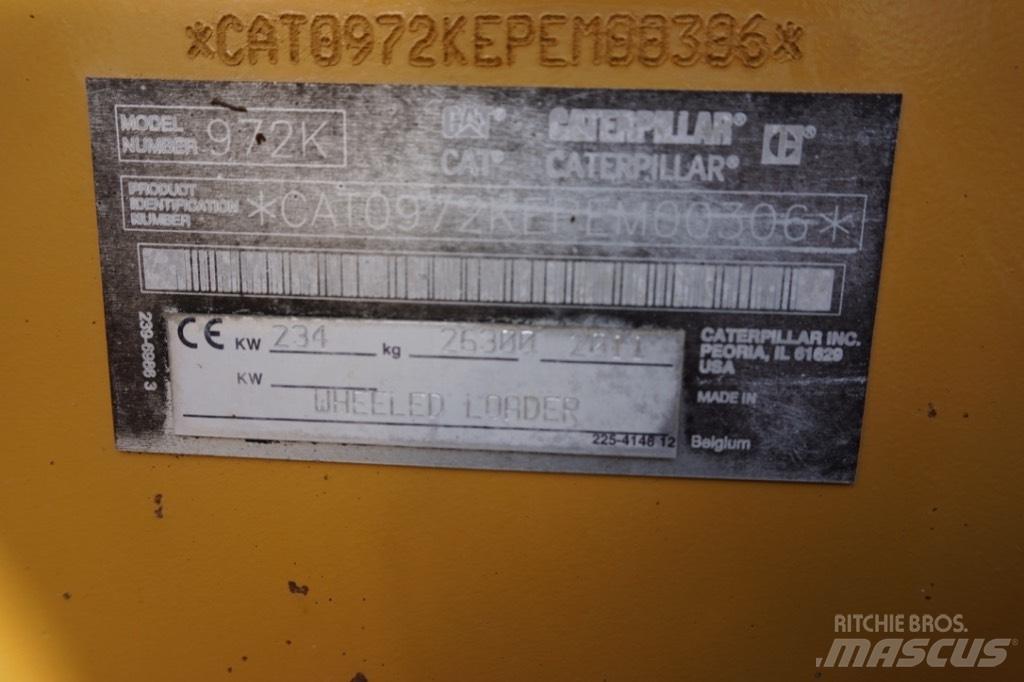 CAT 972 K Kolesové nakladače