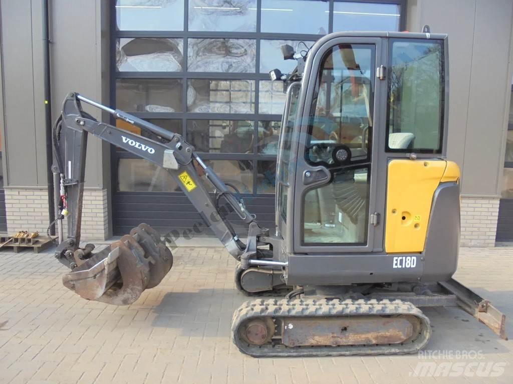 Volvo EC 18 D Mini rýpadlá < 7t