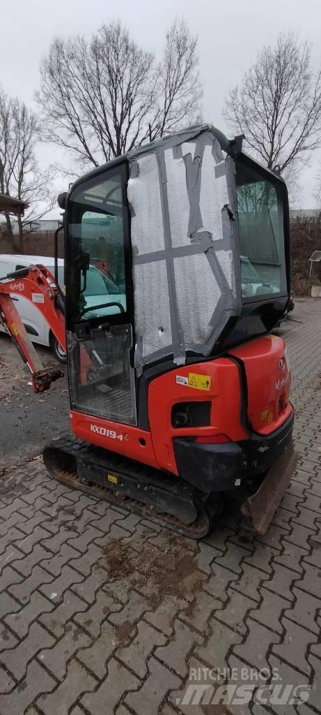 Kubota KX 019-4 Mini rýpadlá < 7t
