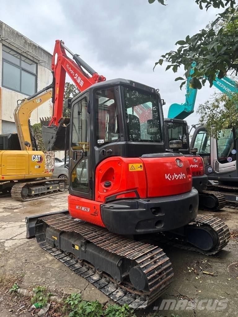 Kubota KX 163-5 Pásové rýpadlá