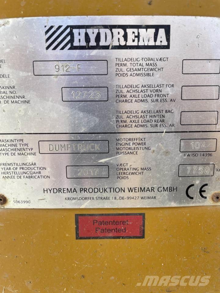 Hydrema 912FS Stavebné sklápače