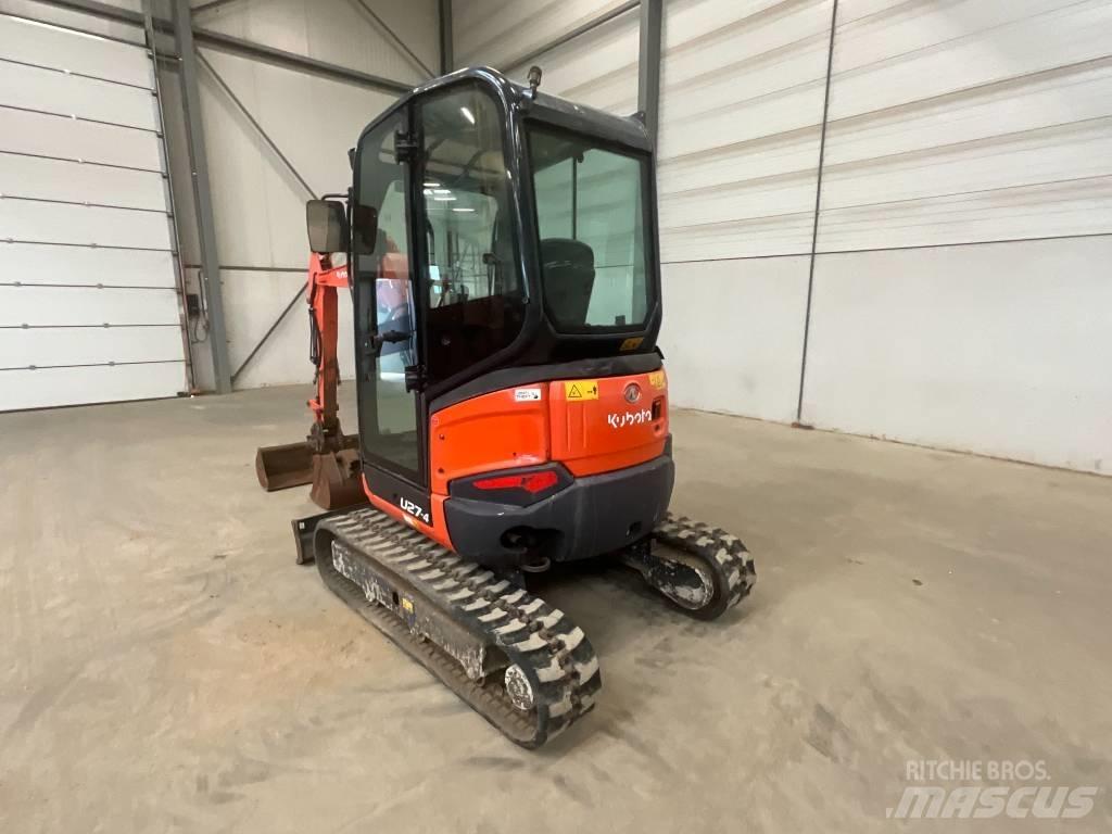 Kubota U 27-4 Mini rýpadlá < 7t