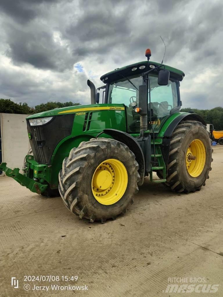 John Deere 7260 R Traktory