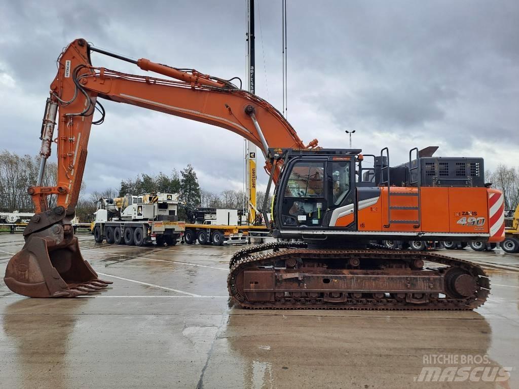 Hitachi ZX490LCH-7 Pásové rýpadlá