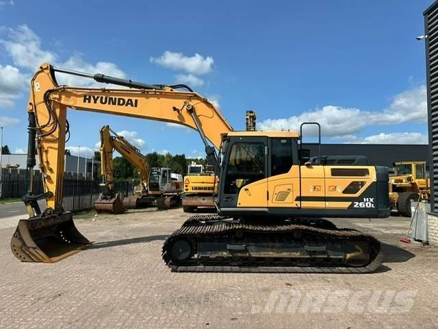 Hyundai HX 260 L Pásové rýpadlá