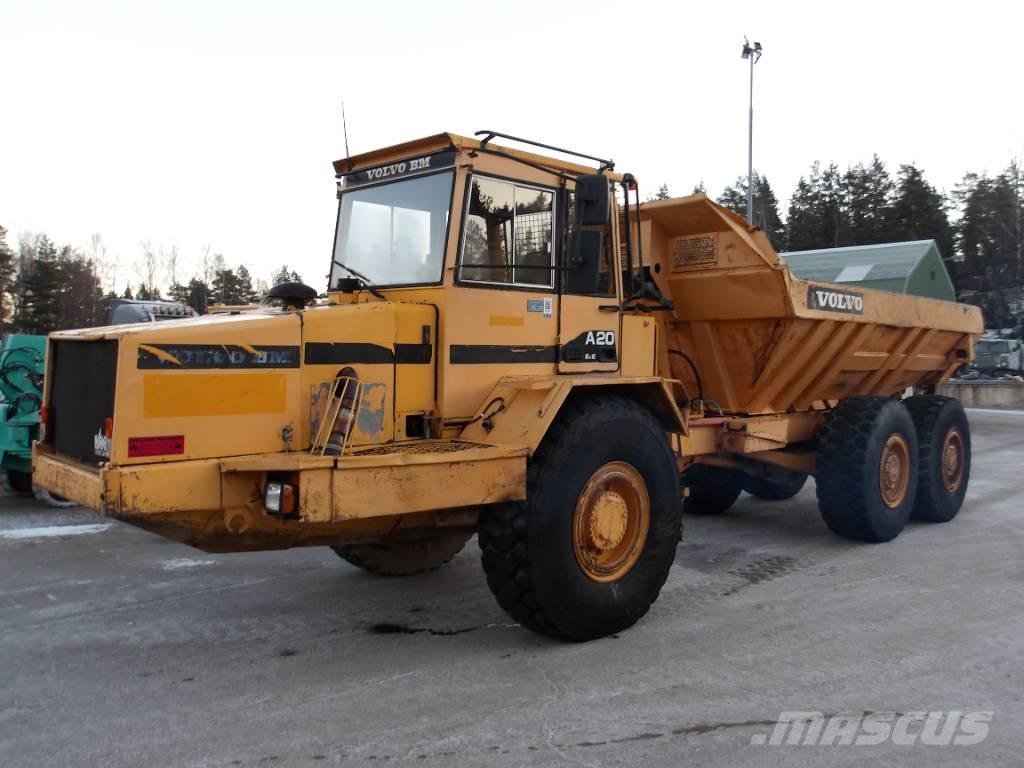 Volvo BM A 20 6+6 Kĺbové nákladné autá