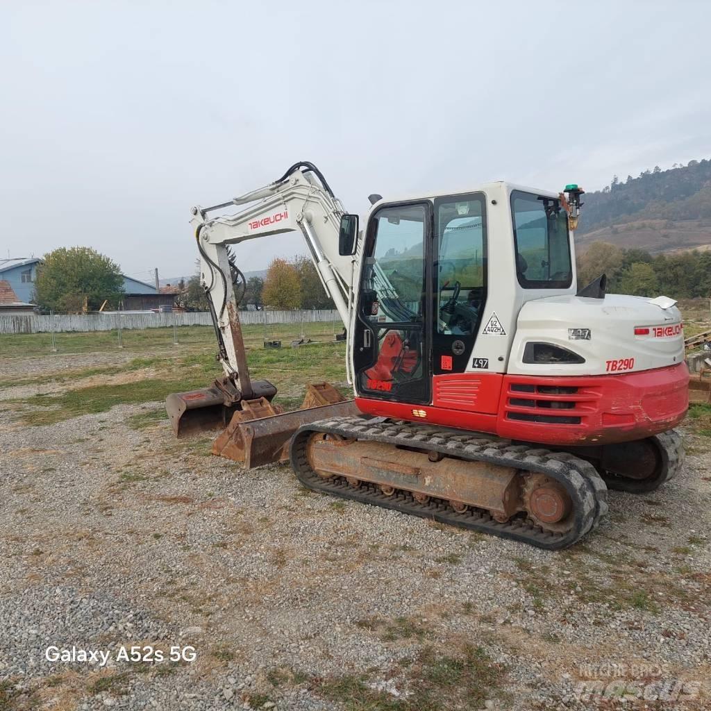 Takeuchi TB 290 Midi rýpadlá 7 t - 12 t